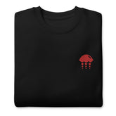 Embroidered Sweatshirt - Classic Red Jelly